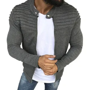 High-quality men's mid-season jacket