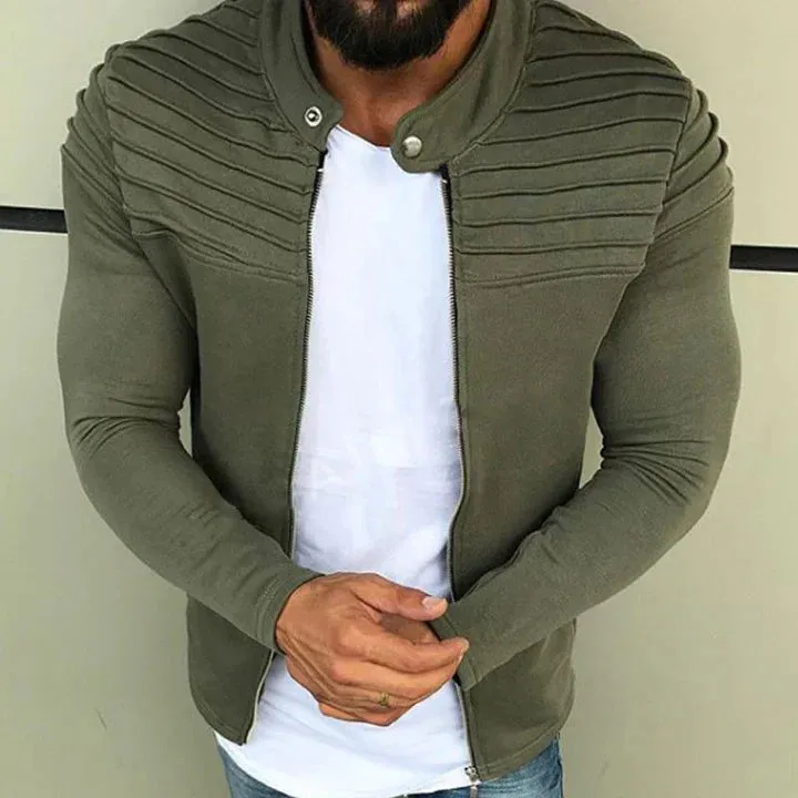 High-quality men's mid-season jacket