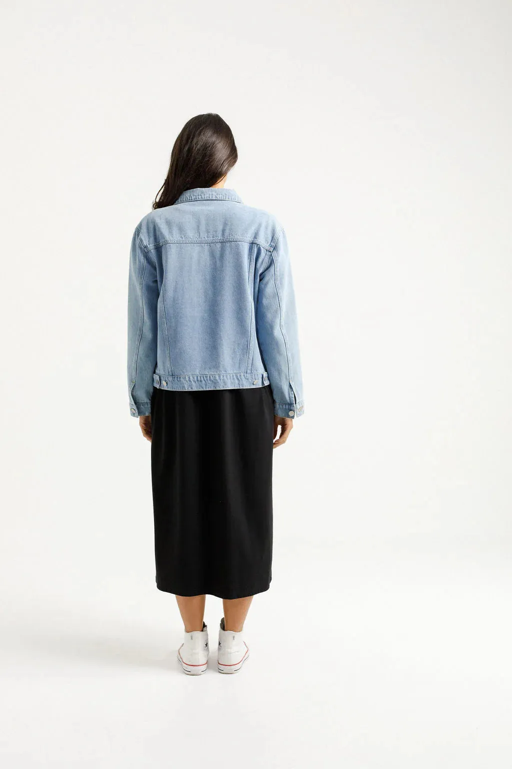 Home-lee Olly Jacket - Stonewash Denim