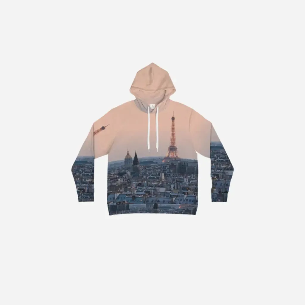 Hominus Denim Paris Printed Hoodie