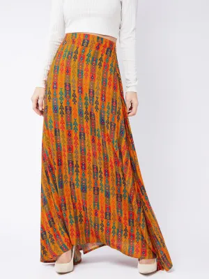 Honey Yellow Long Skirt