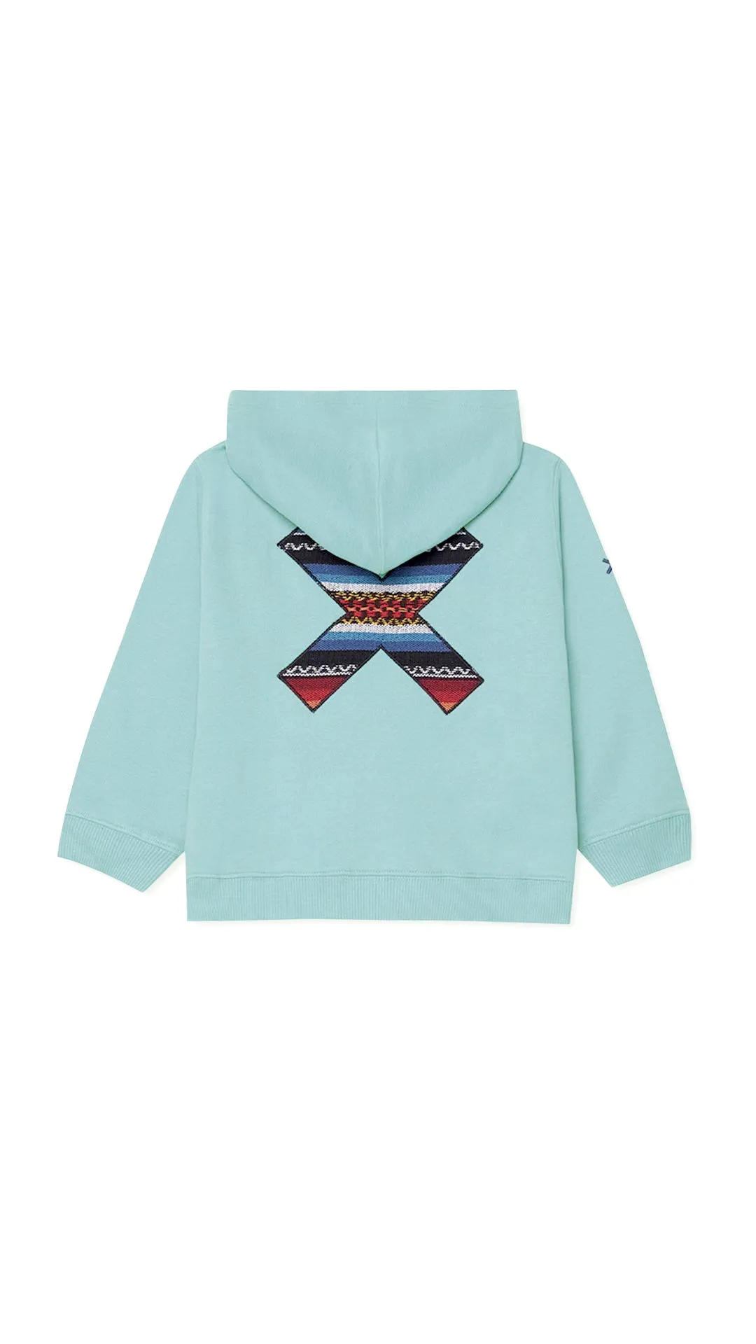HOODIE KIDS CLASSIC ACQUA