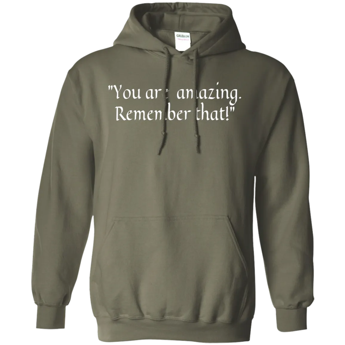 Hoodie-You Are Amazing_Remember That-Maroon