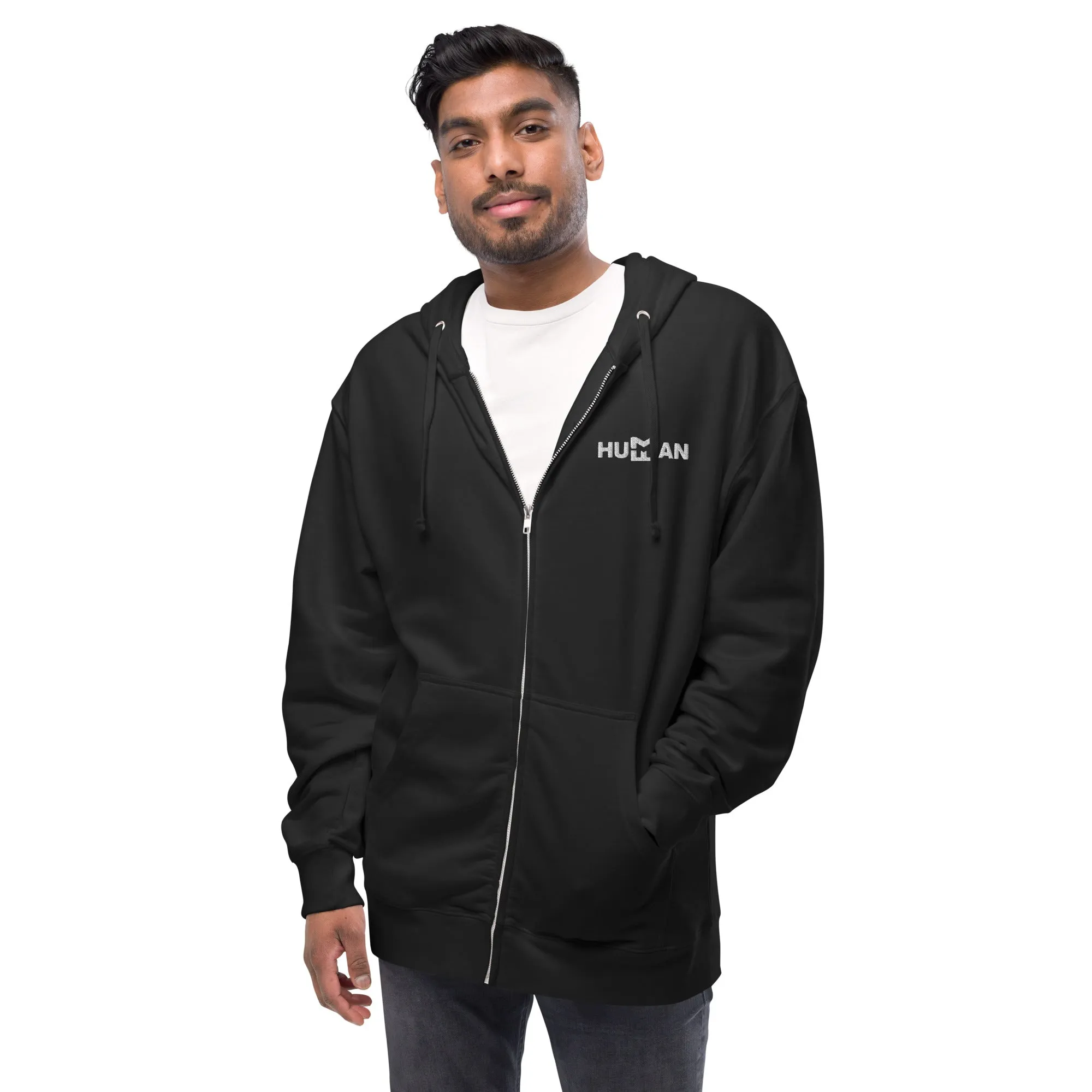 Human Hoodie Zip Up