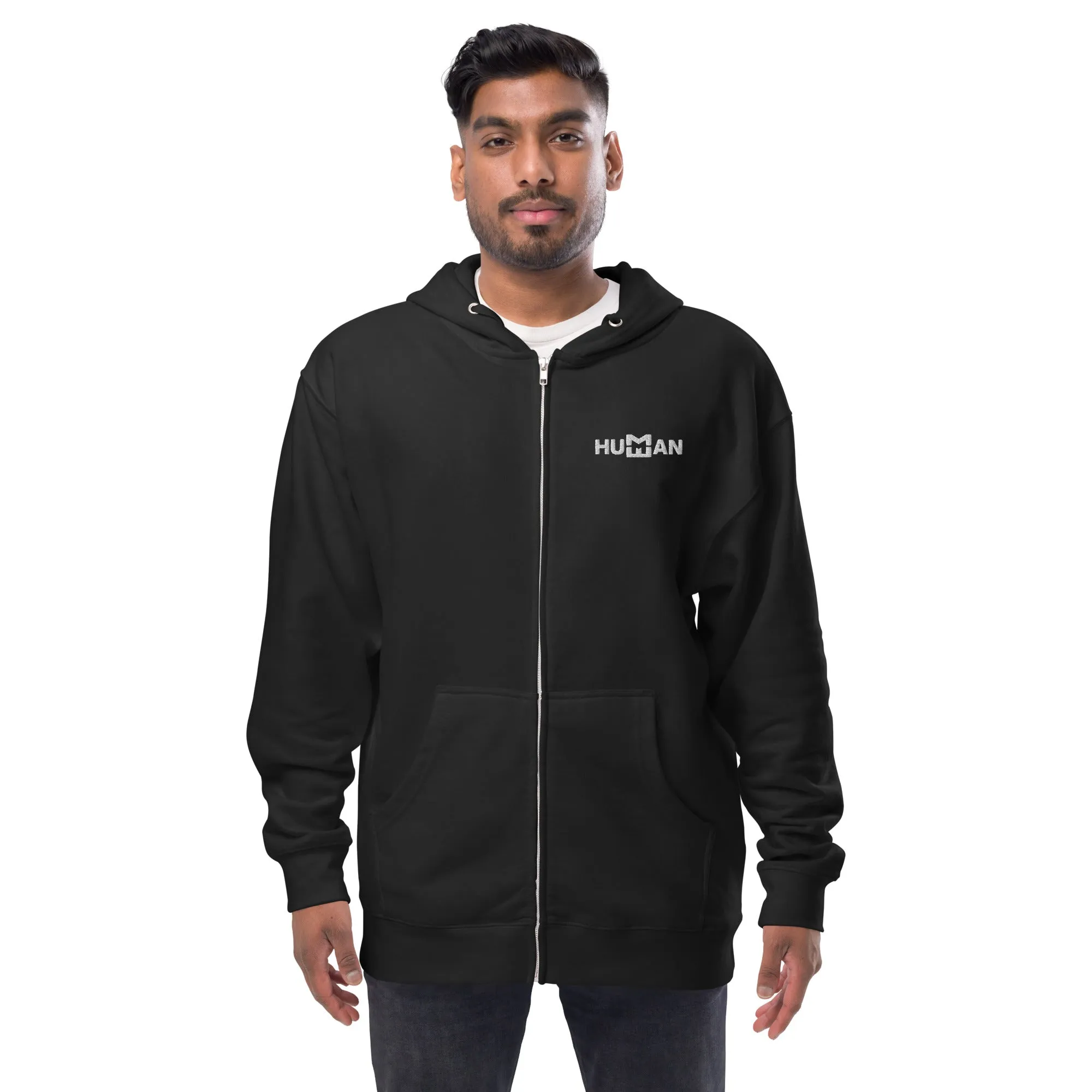 Human Hoodie Zip Up