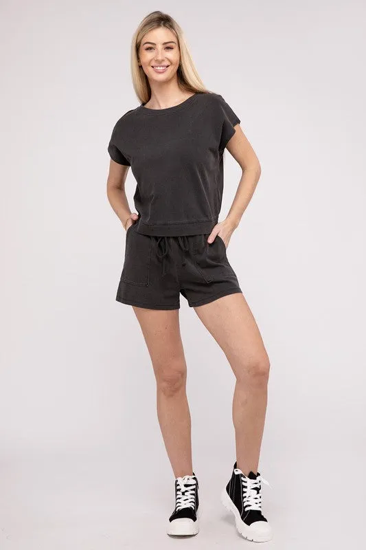 HYFVE Matching Top and Shorts Set