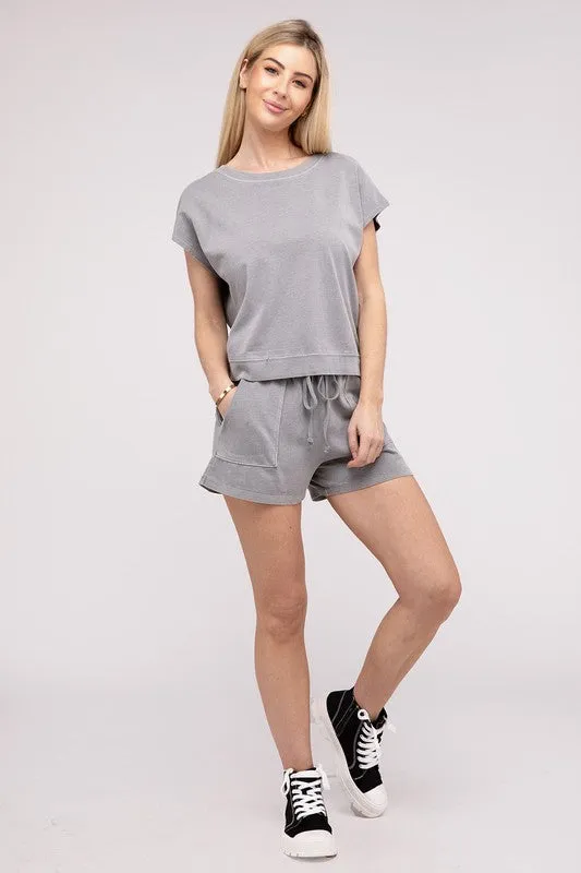 HYFVE Matching Top and Shorts Set