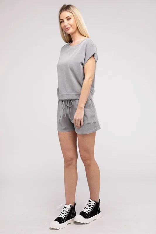 HYFVE Matching Top and Shorts Set