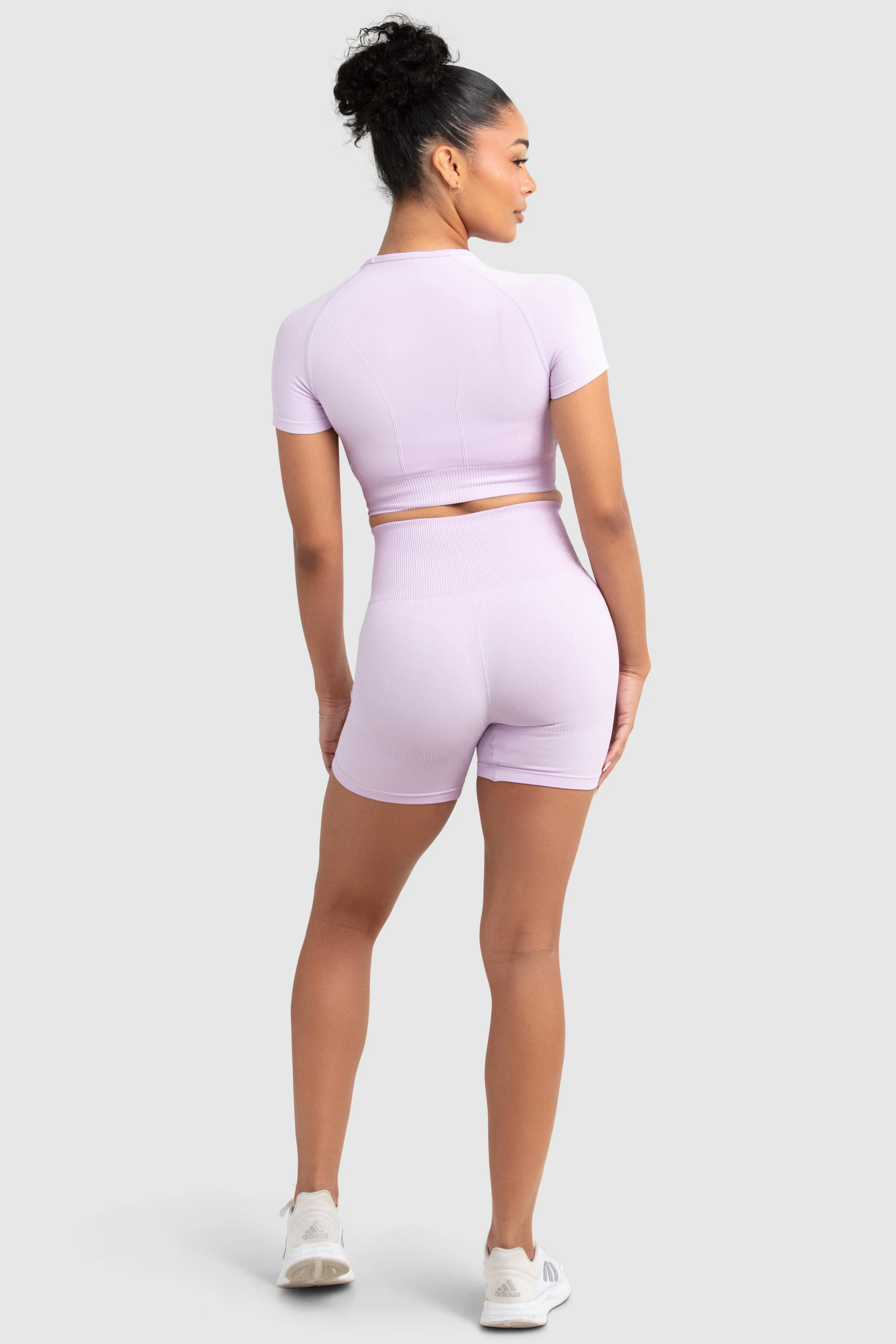 Hyperflex 2 Cropped Tee - Lilac