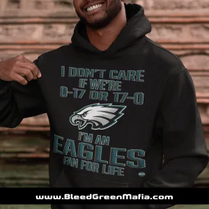 I Don't Care If We're 0-17 or 17-0 Hoodie | www.BleedGreenMafia.com