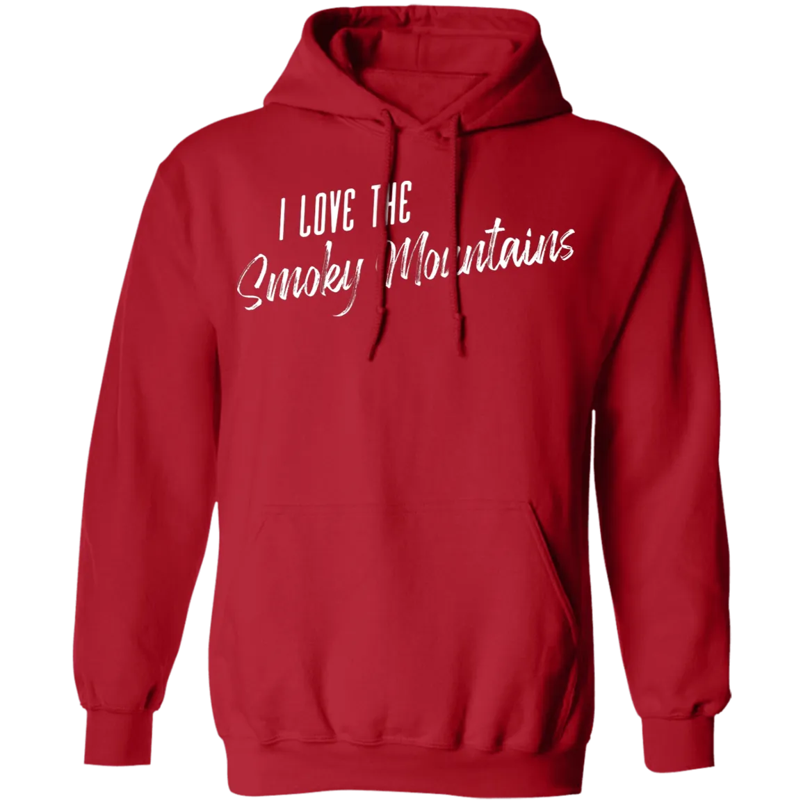 I Love the Smoky Mountains (White) - Pullover Hoodie