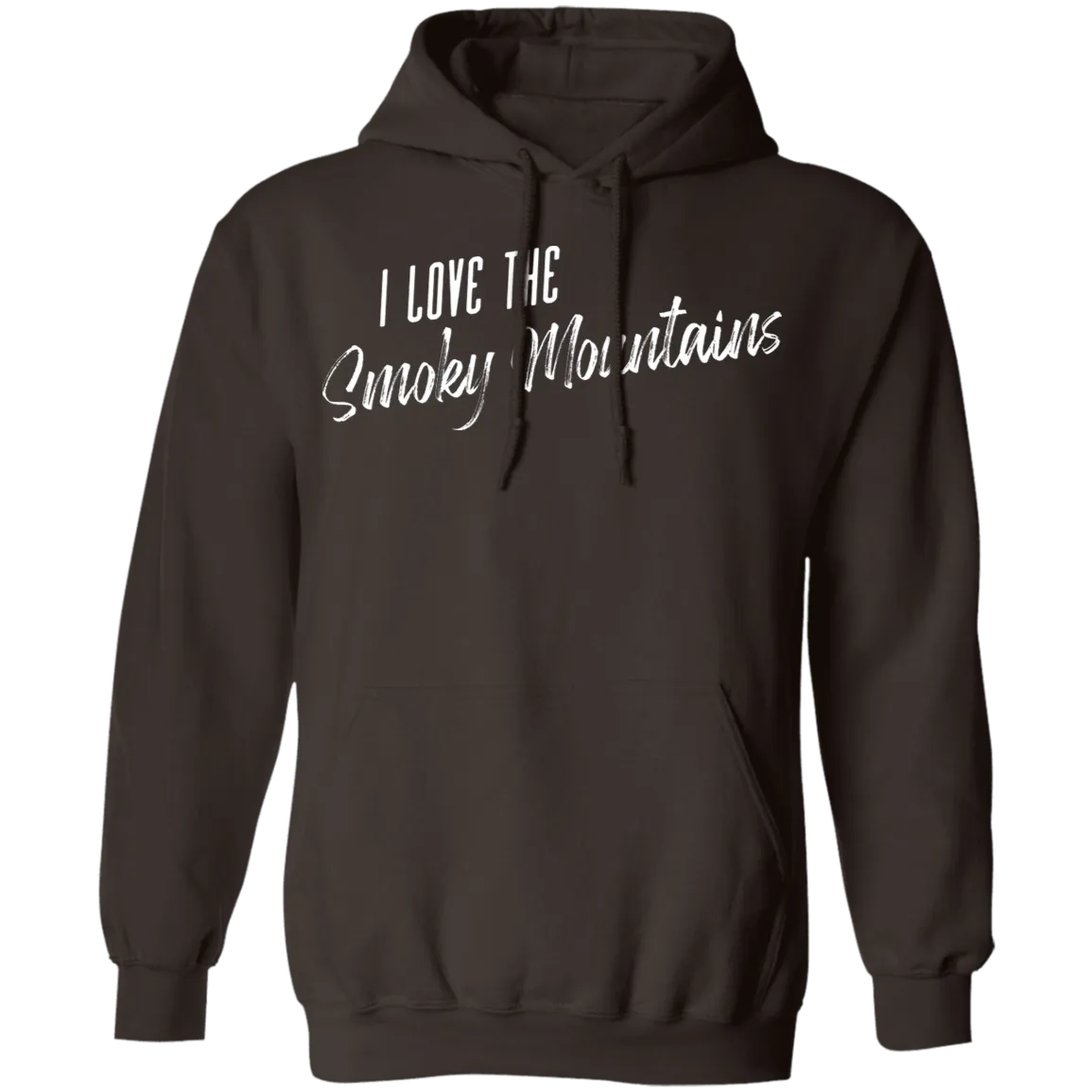 I Love the Smoky Mountains (White) - Pullover Hoodie
