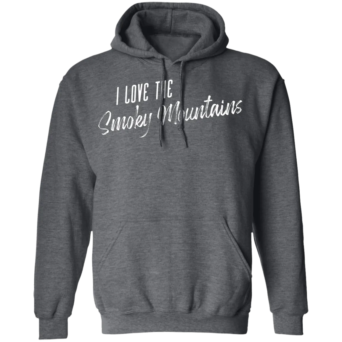 I Love the Smoky Mountains (White) - Pullover Hoodie