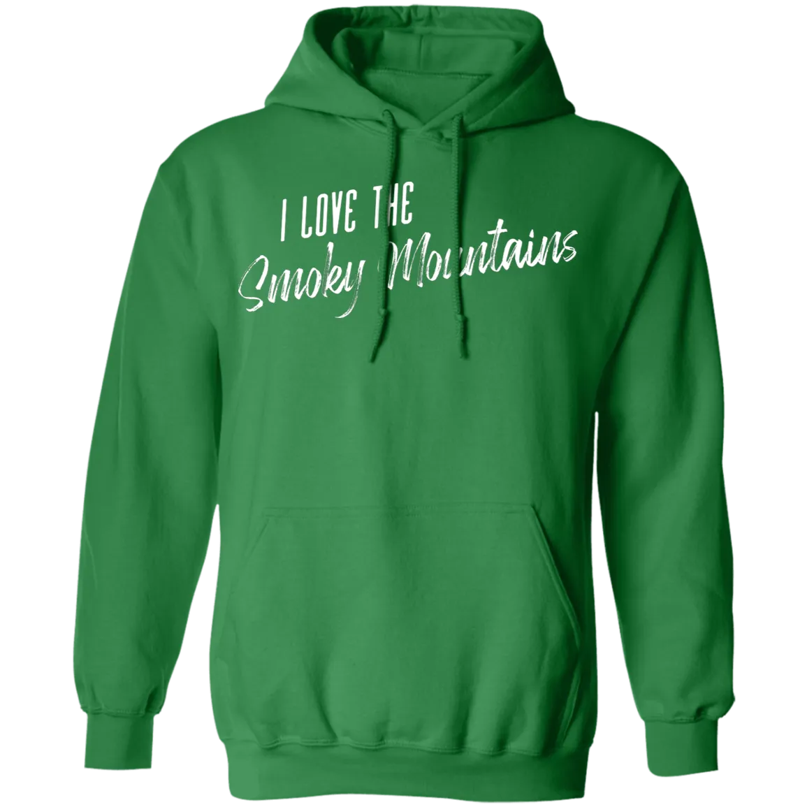 I Love the Smoky Mountains (White) - Pullover Hoodie