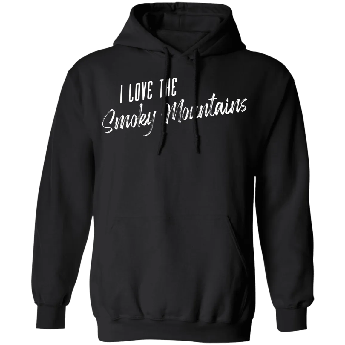 I Love the Smoky Mountains (White) - Pullover Hoodie