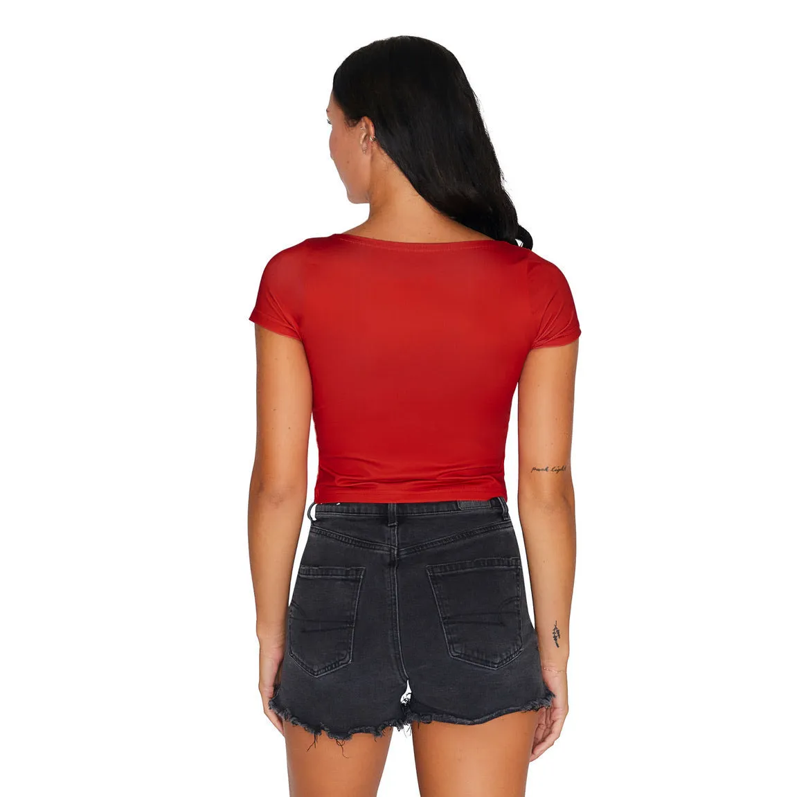 Iowa State Red Babydoll Tee