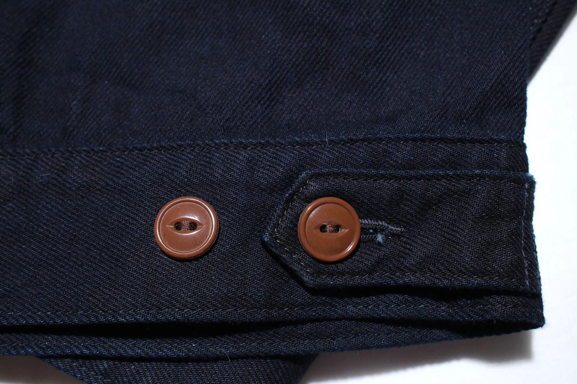 Iron Heart 12oz Kersey Work Jacket (Indigo X Black)