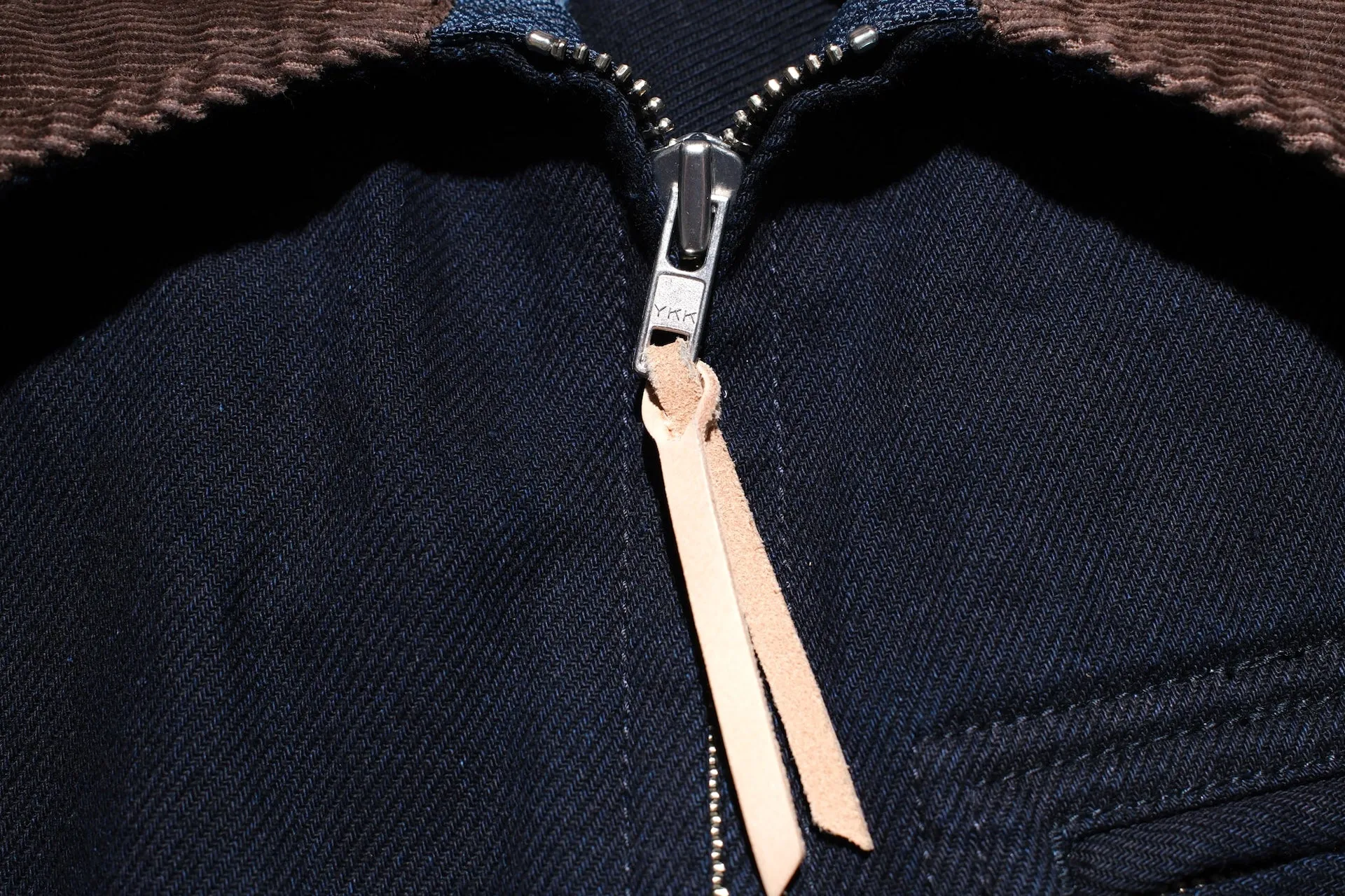 Iron Heart 12oz Kersey Work Jacket (Indigo X Black)