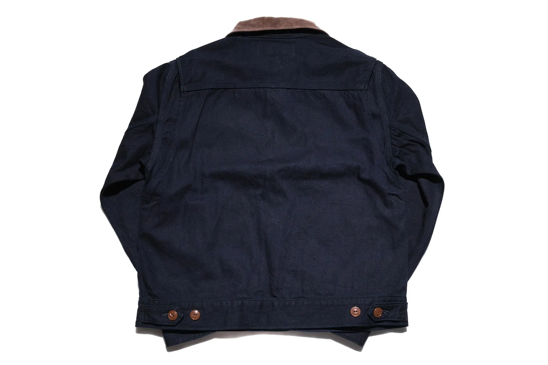Iron Heart 12oz Kersey Work Jacket (Indigo X Black)