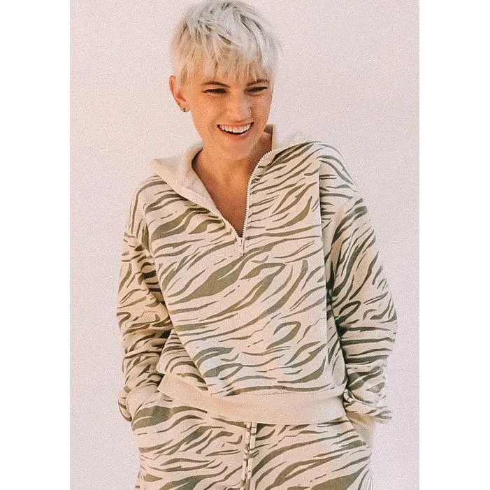 Island Hilary Quarter Zip Pullover