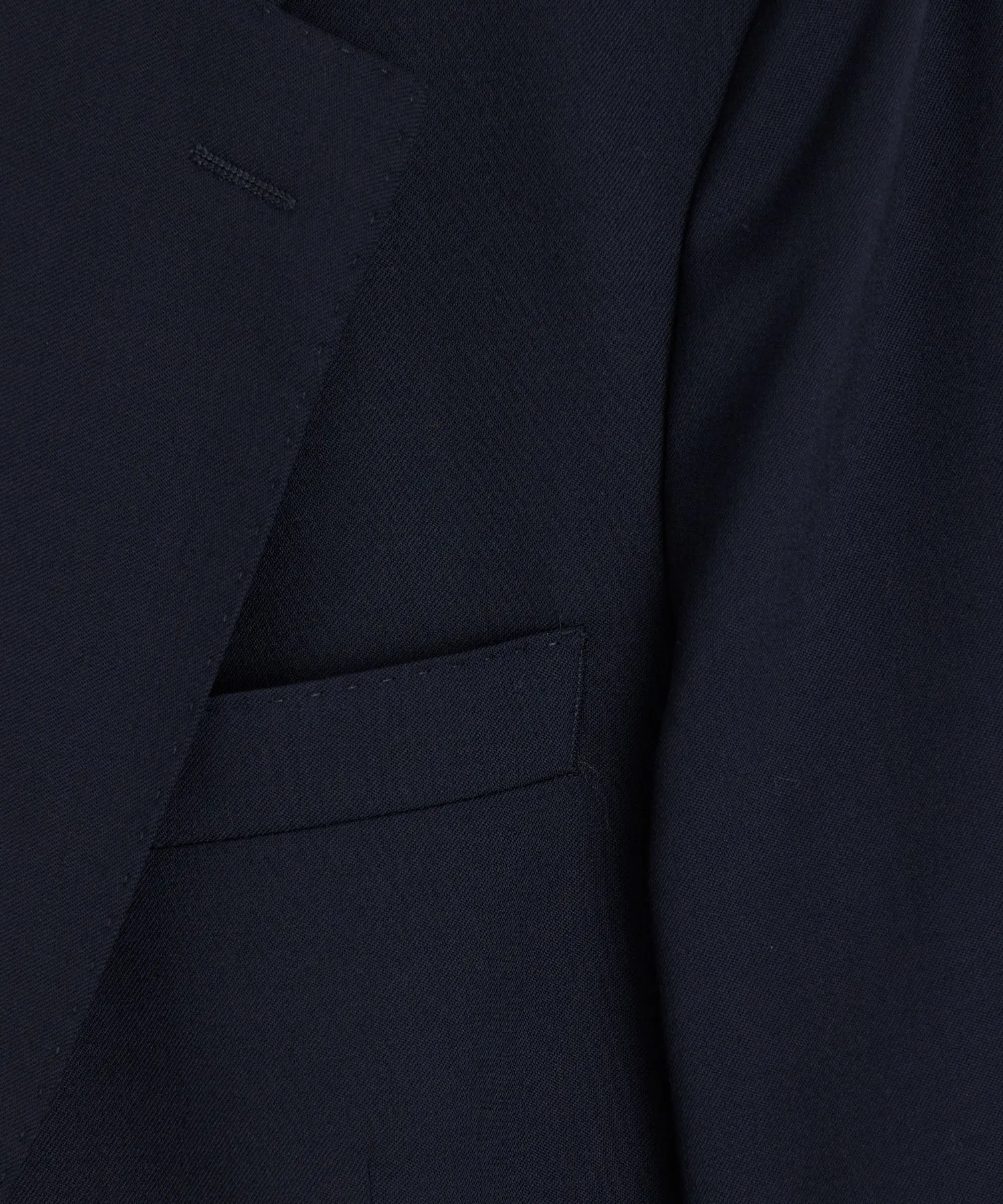 Italian Gabardine Wythe Suit in Navy
