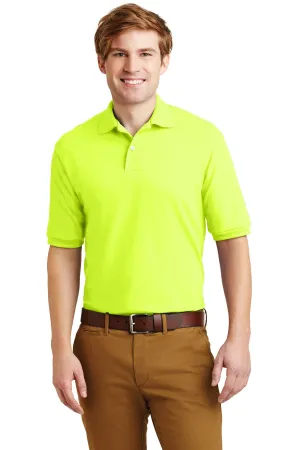 Jerzees Dri-Power Sport Shirt. 437M Safety Green