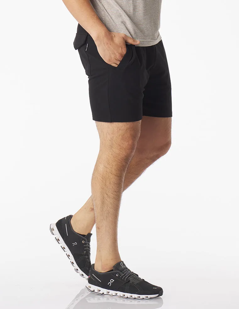 Jet Setter Short 5": Black