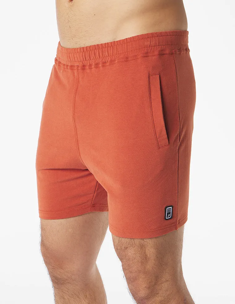Jet Setter Short 5": Burnt Clay