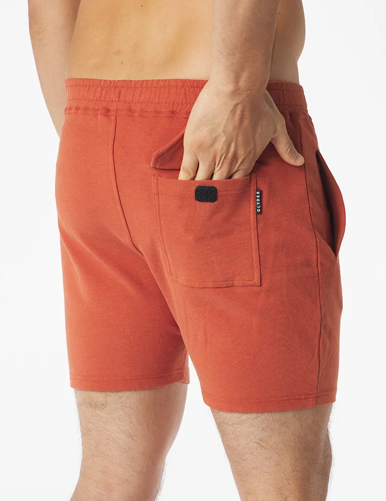 Jet Setter Short 5": Burnt Clay