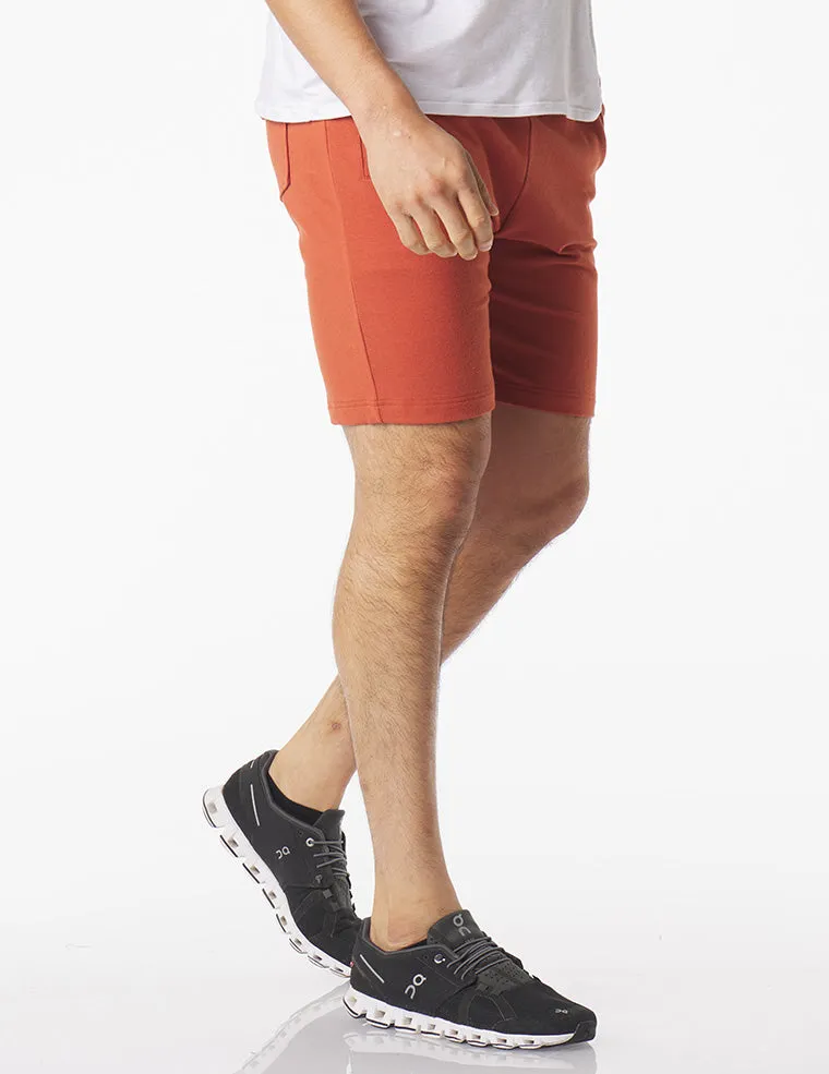 Jet Setter Short 7.5": Burnt Clay