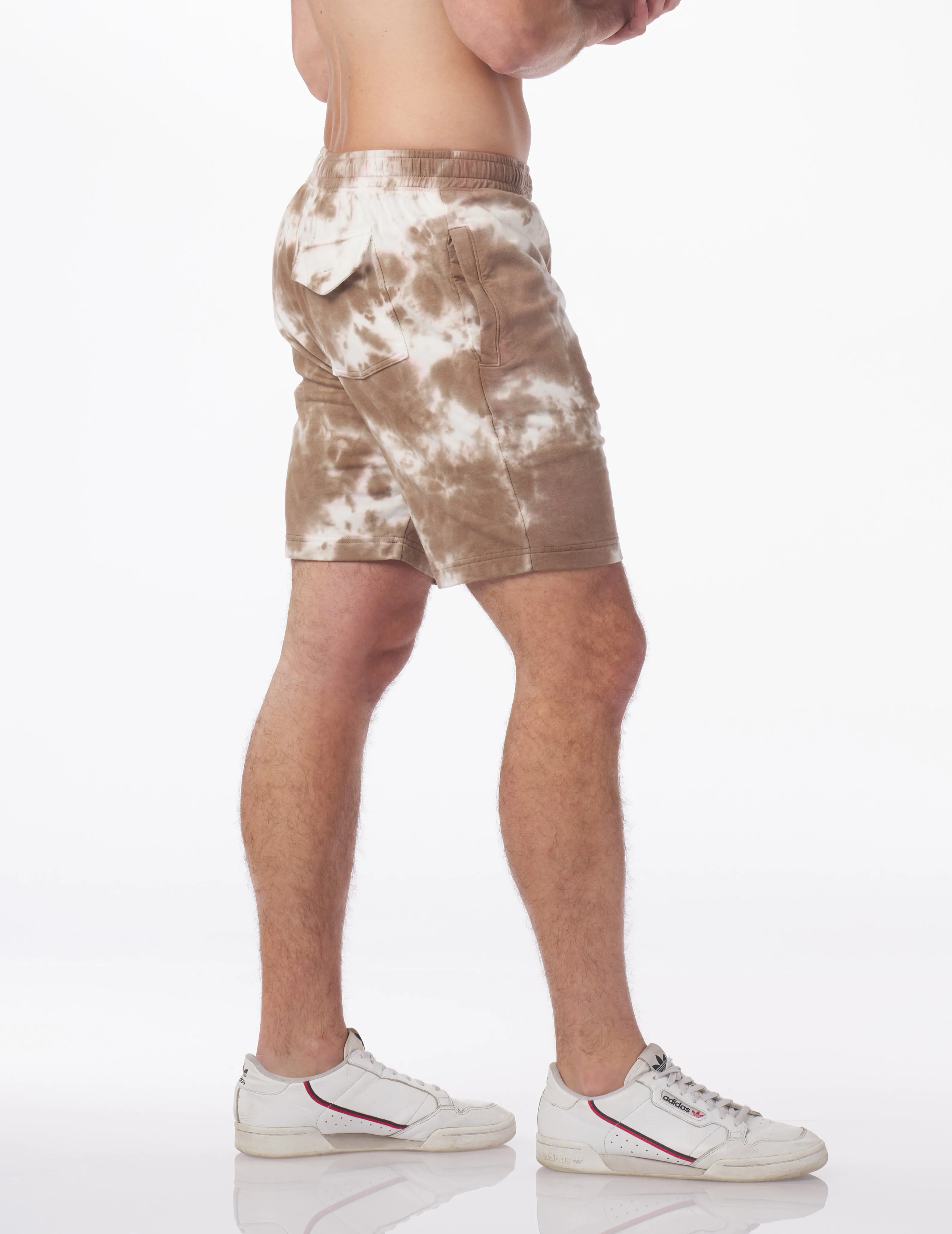 Jet Setter Short 7.5": Mocha Blur Dye