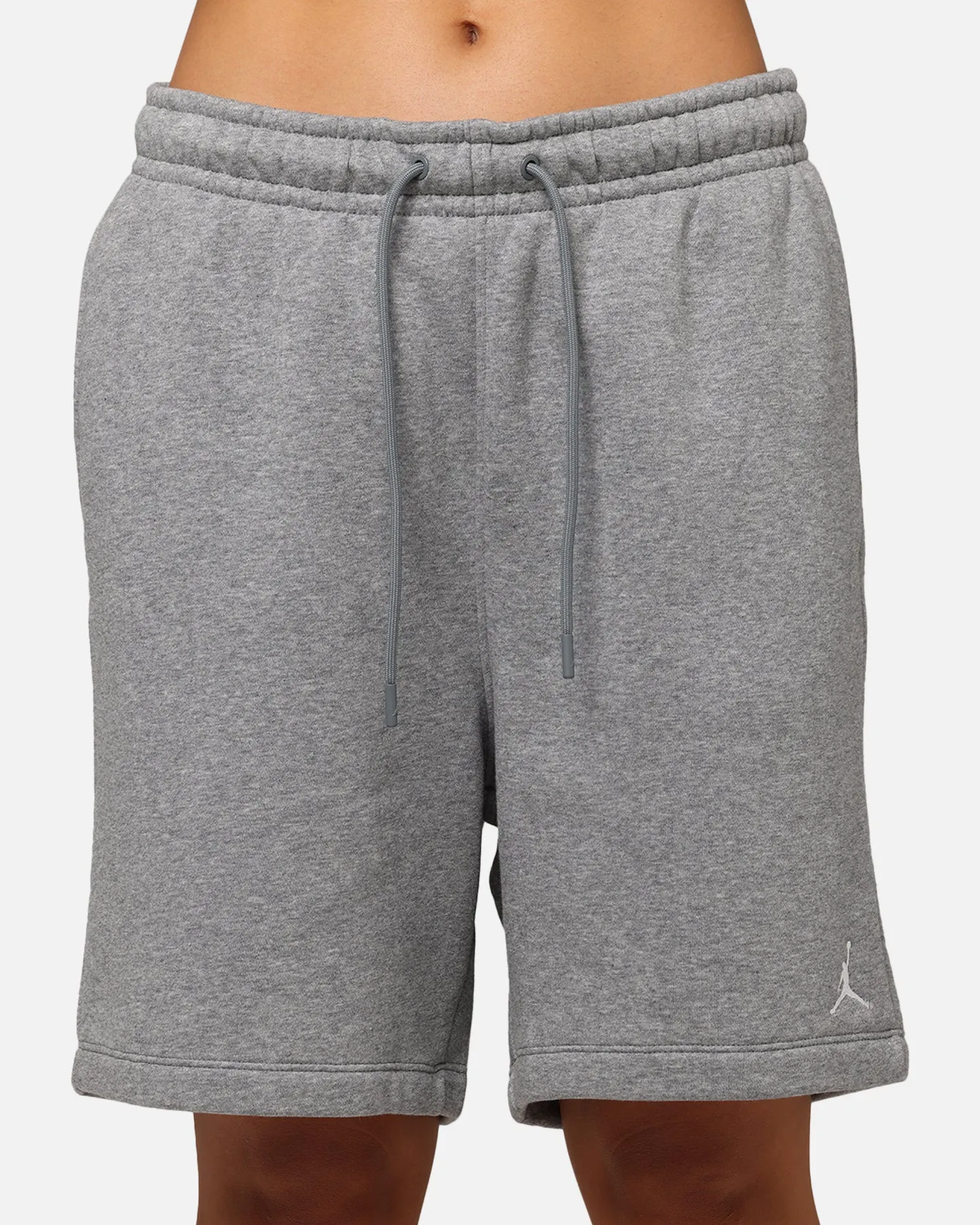 Jordan Brooklyn Fleece Shorts Carbon Heather/White