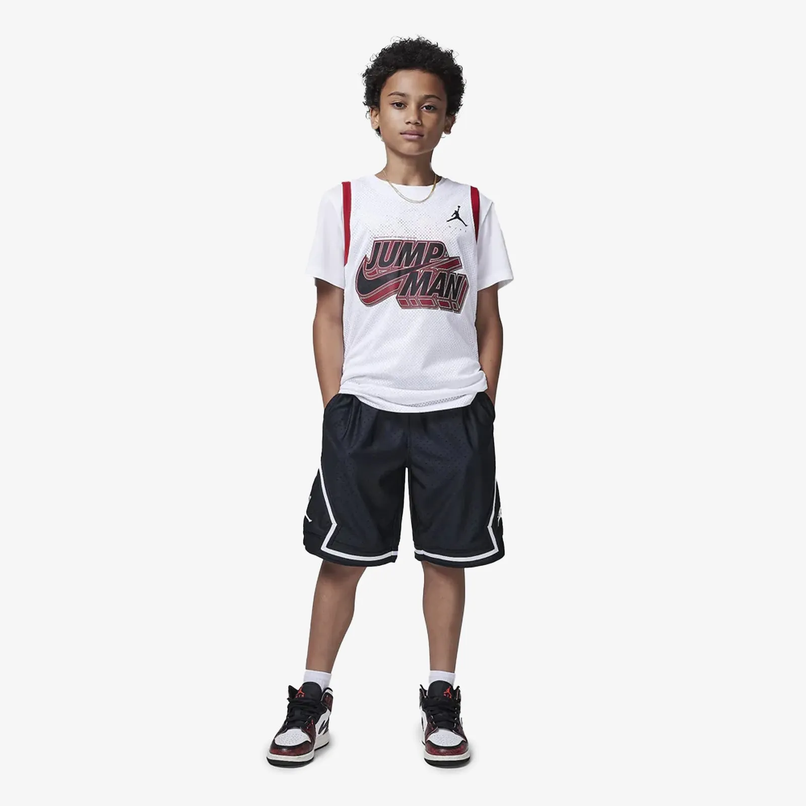 Jordan Sport Dri-FIT Diamond Youth Shorts - Black