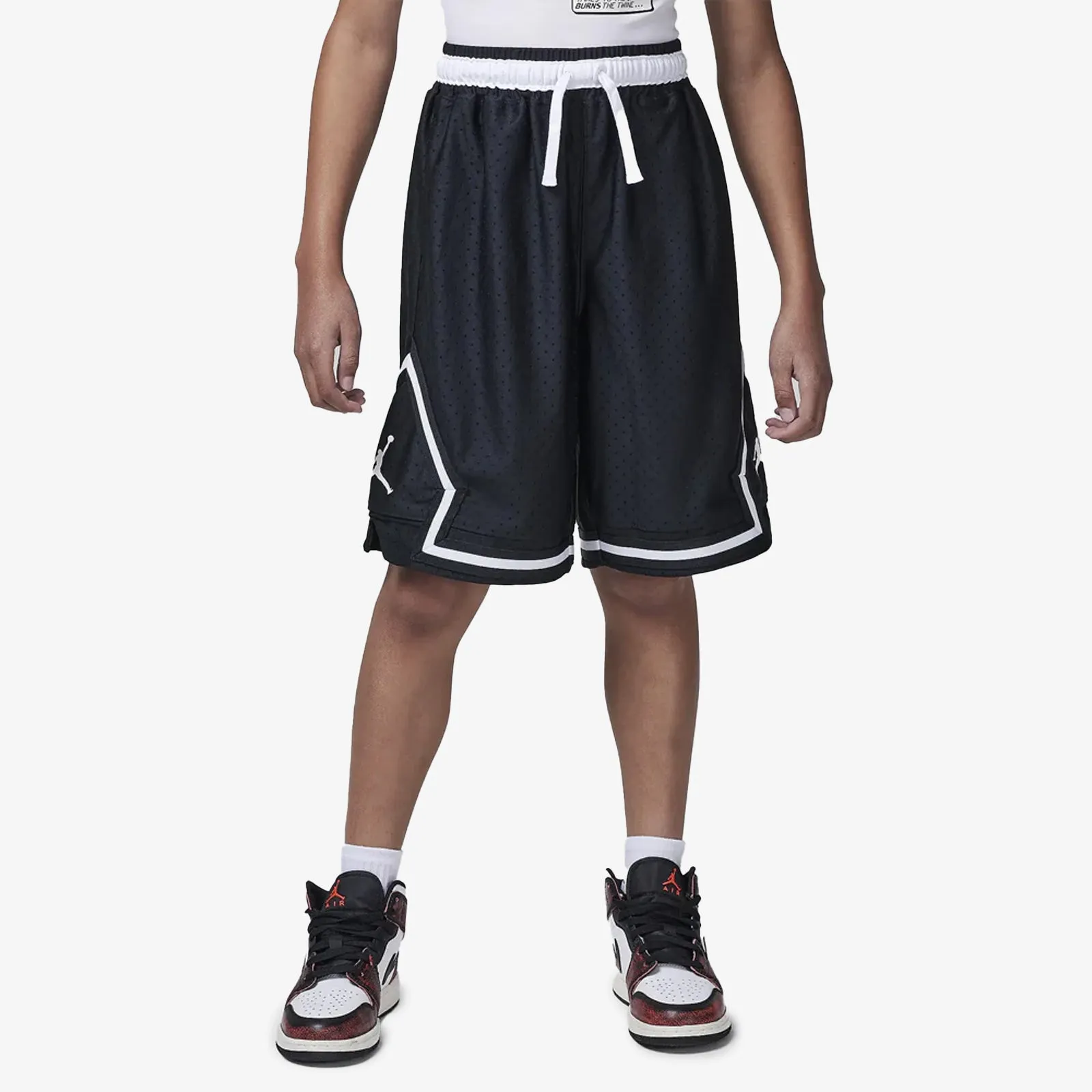 Jordan Sport Dri-FIT Diamond Youth Shorts - Black
