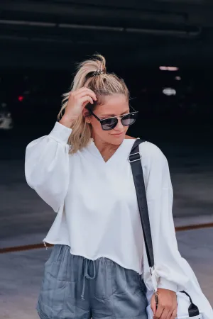 Jordyn Notched Neck Pullover
