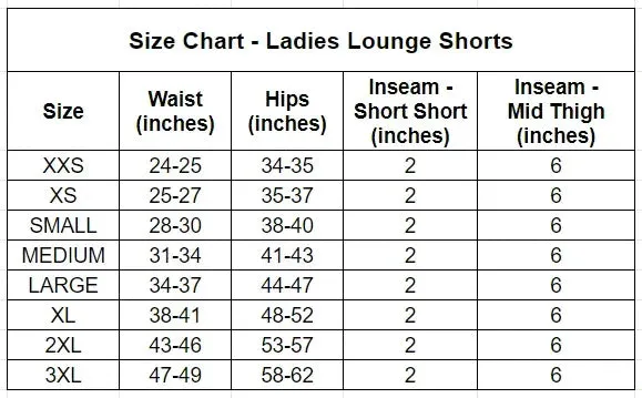 Juniper's Rainbow Clouds Ladies' Lounge Shorts