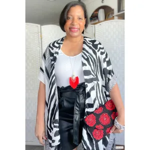 Kimono in Black & White