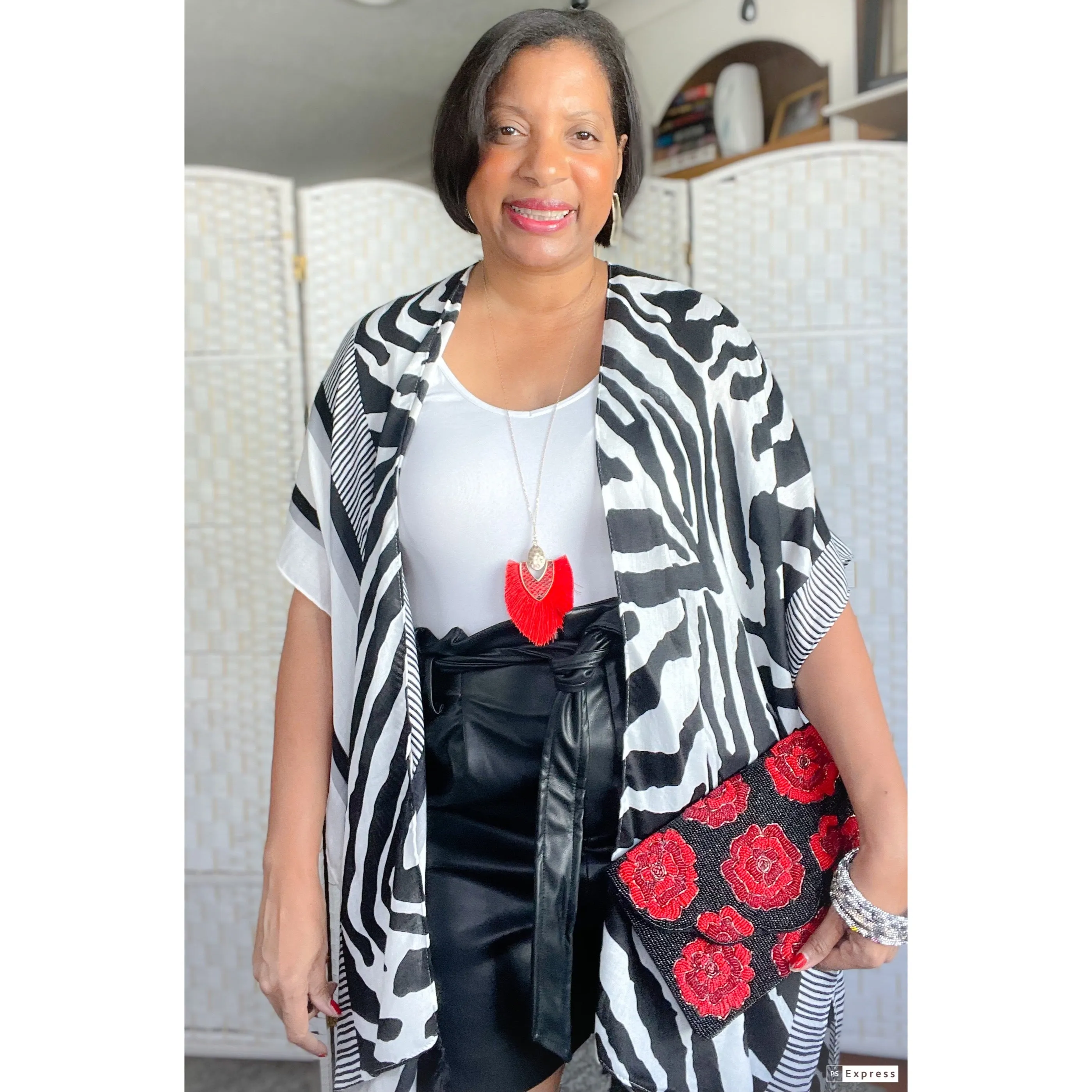 Kimono in Black & White