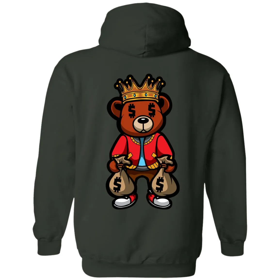 King Bear Pullover Hoodie