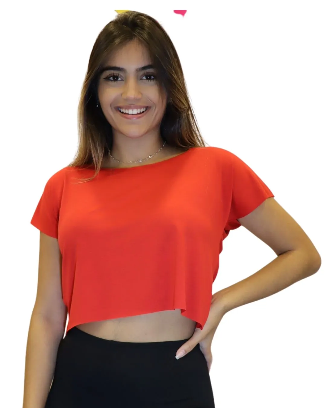 KIT 3 Cropped Corte a Fio Feminina Fitness