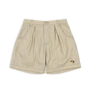 Konges Sløjd Cotton shorts 'Frankie' Tea Stripe