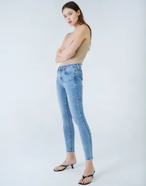 KORA Mid-Rise Skinny in Siesta