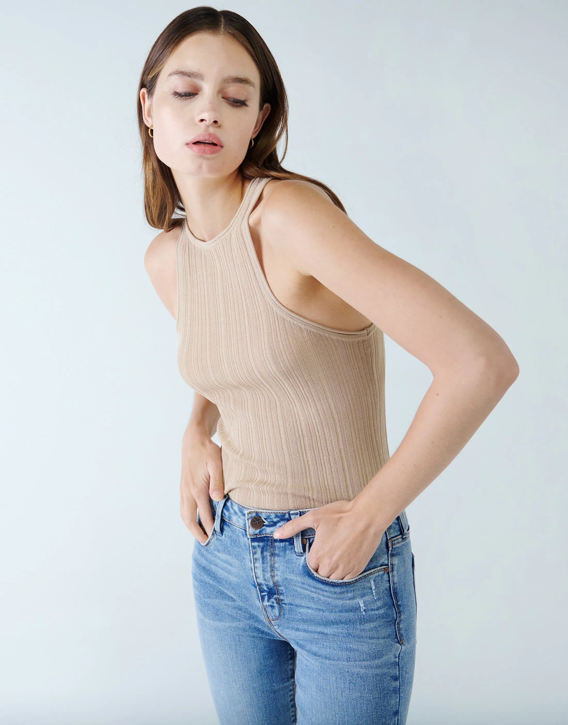 KORA Mid-Rise Skinny in Siesta