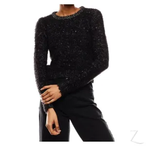 Ladies Cropped Woolly Sweater | Plain | "Ria"