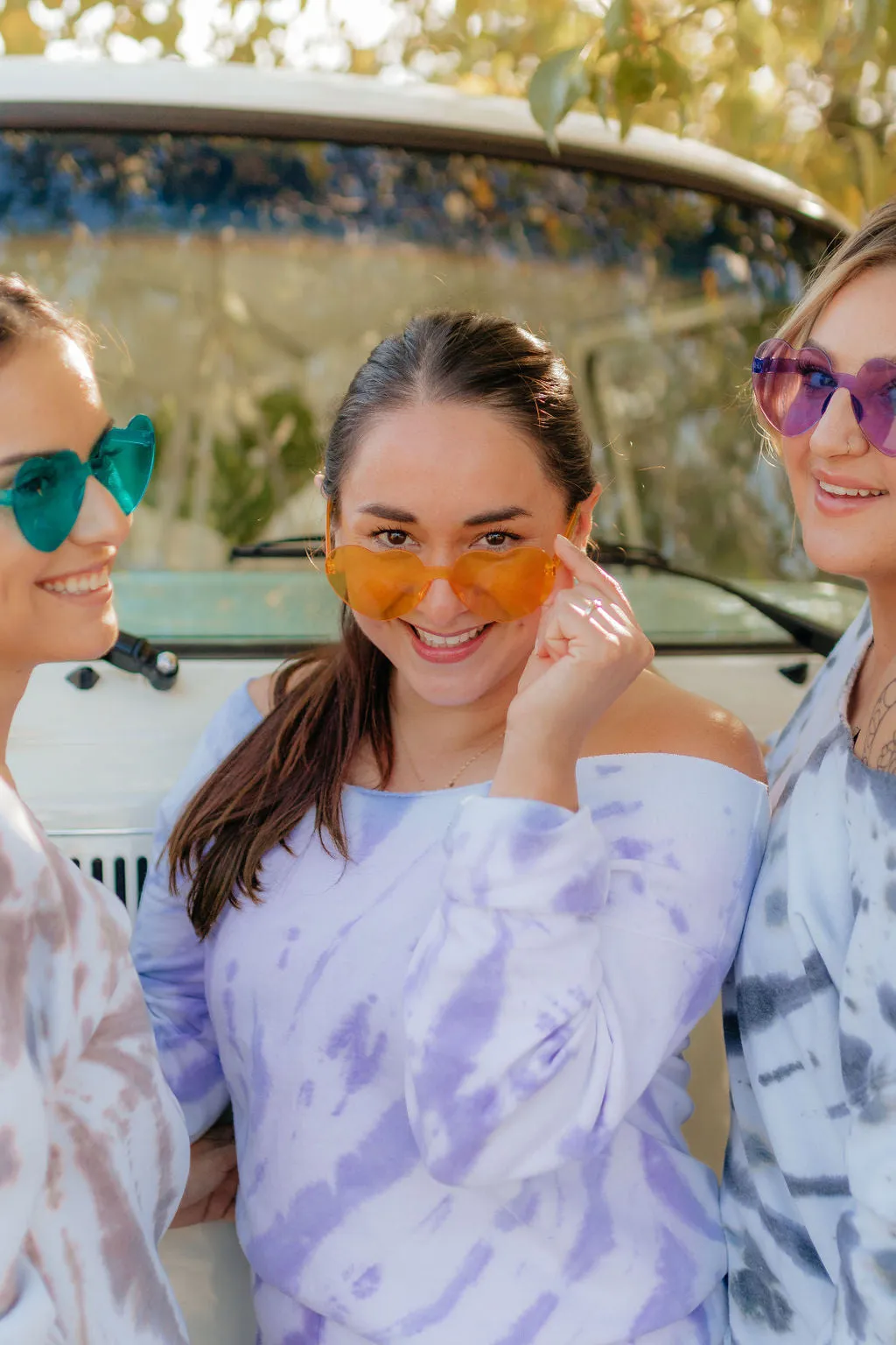 Lavender Fields Tie Dye Slouchy