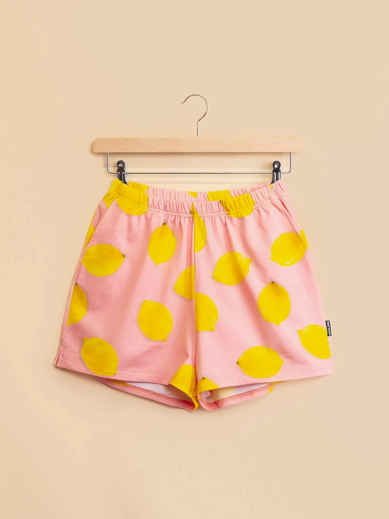 Lemon Cropped T-shirt en Shorts set Dames
