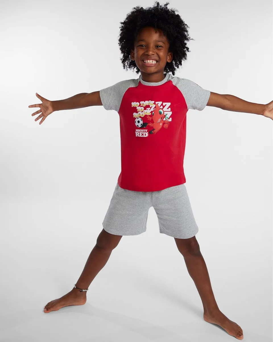 LFC Mighty Red Infants Short Pyjama Set