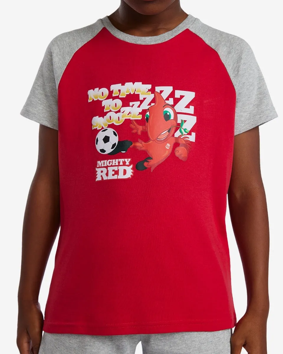 LFC Mighty Red Infants Short Pyjama Set
