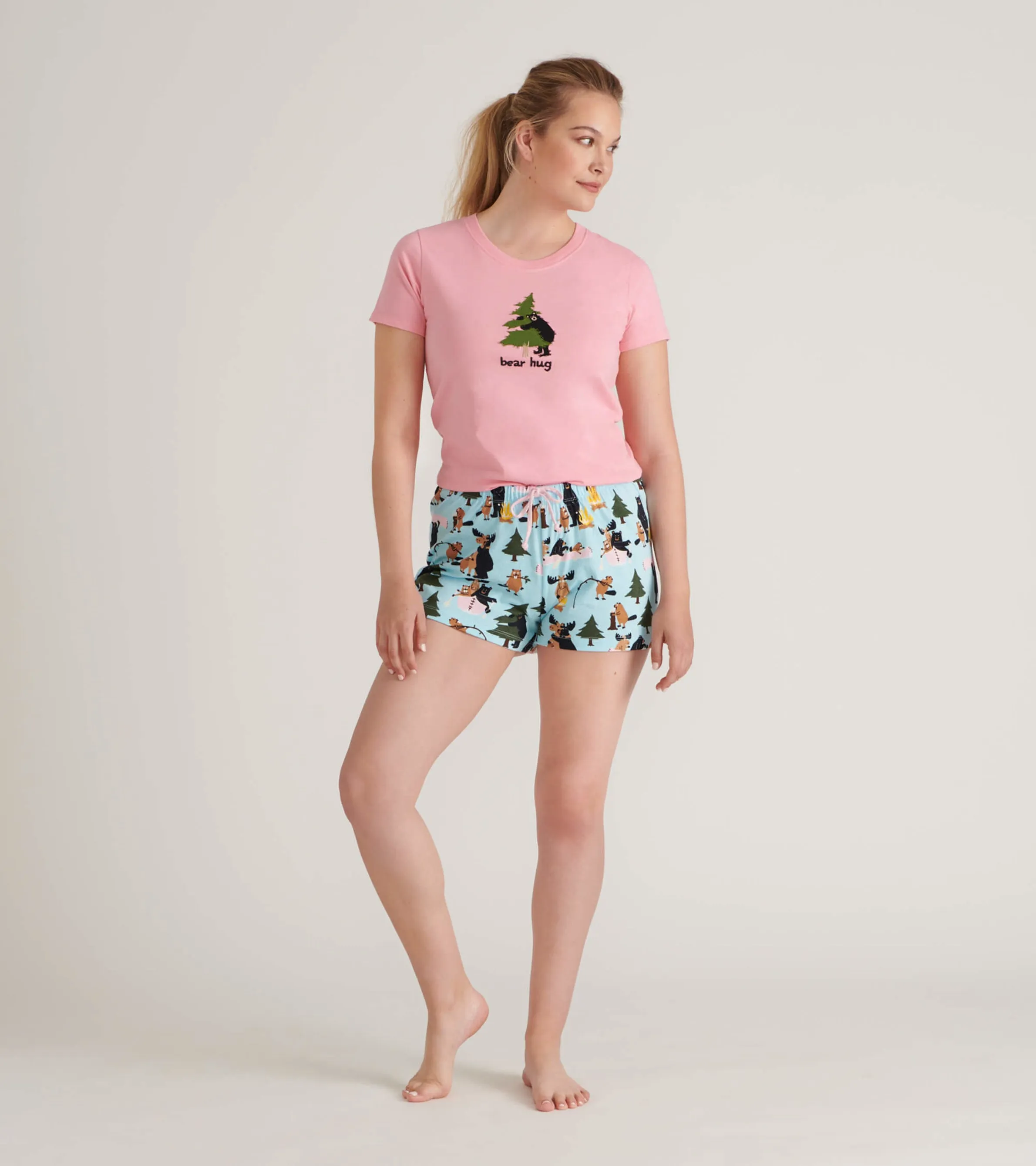 Life in the Wild Women's Cotton Sleep Shorts