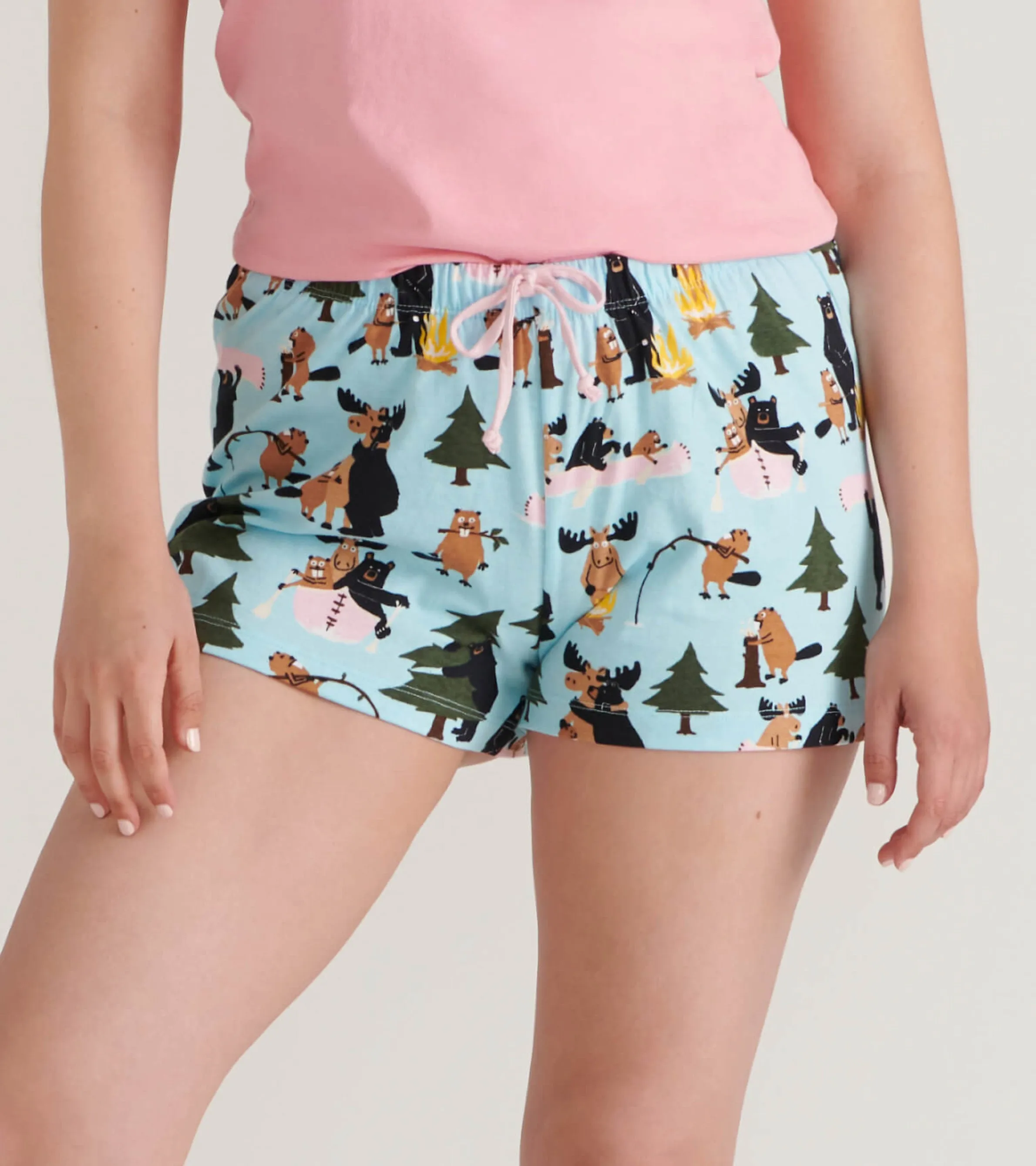 Life in the Wild Women's Cotton Sleep Shorts